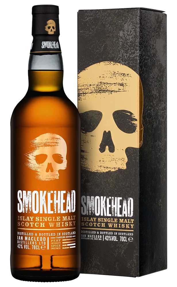 Виски Smokehead в подарочной упаковке, 0,7 л — Шотландия