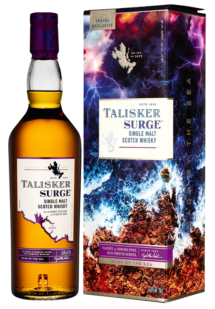 Виски Talisker Surge в подарочной упаковке, 0,7 л — Шотландия