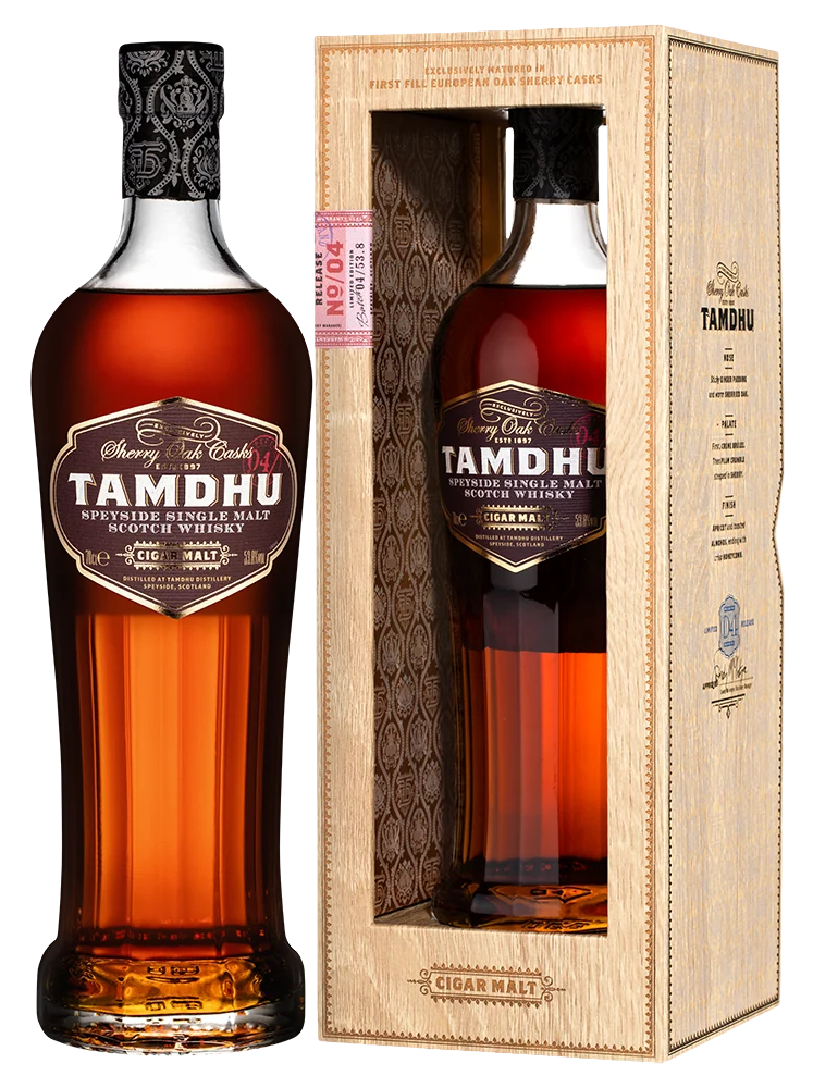 Виски Tamdhu Cigar Malt Release №4 в подарочной упаковке, 0,7 л — Шотландия
