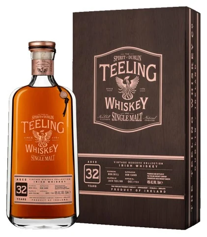 Виски Teeling Single Malt 32 Years 46%, 0,7 л — Ирландия