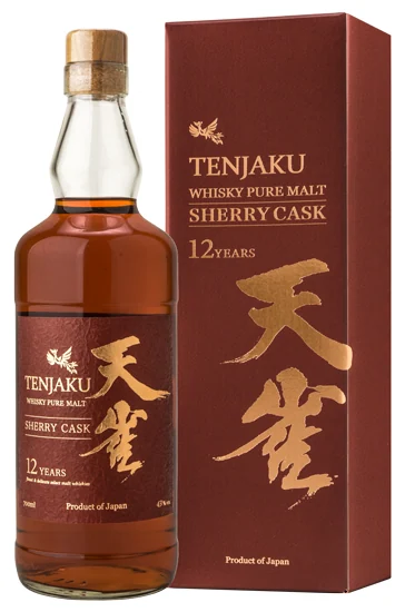 Виски Tenjaku Whisky Pure Malt Sherry Cask 12 Years 43% 0,7 л п/уп — Япония