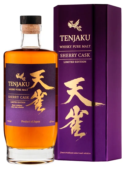 Виски Tenjaku Whisky Pure Malt Sherry Cask Limited Edition 43% 0,7 л п/уп — Япония