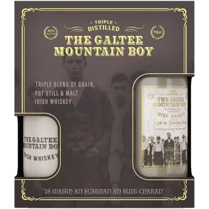 Виски The Galtee Mountain Boy 0,7 л в подарочной упаковке + кружка — Ирландия