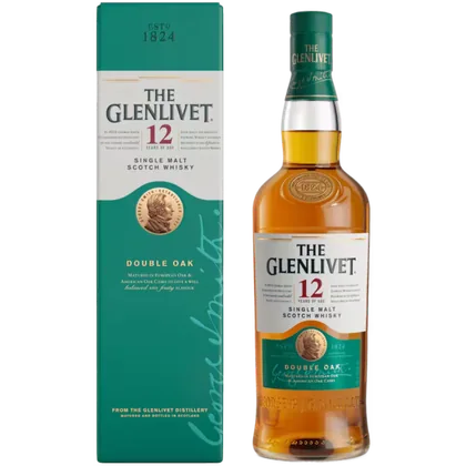 Виски The Glenlivet 12 лет 0,7 л в подарочной упаковке — Шотландия