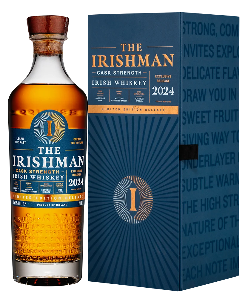 Виски The Irishman Cask Strength Vintage Release в подарочной упаковке, 0,7 л — Ирландия