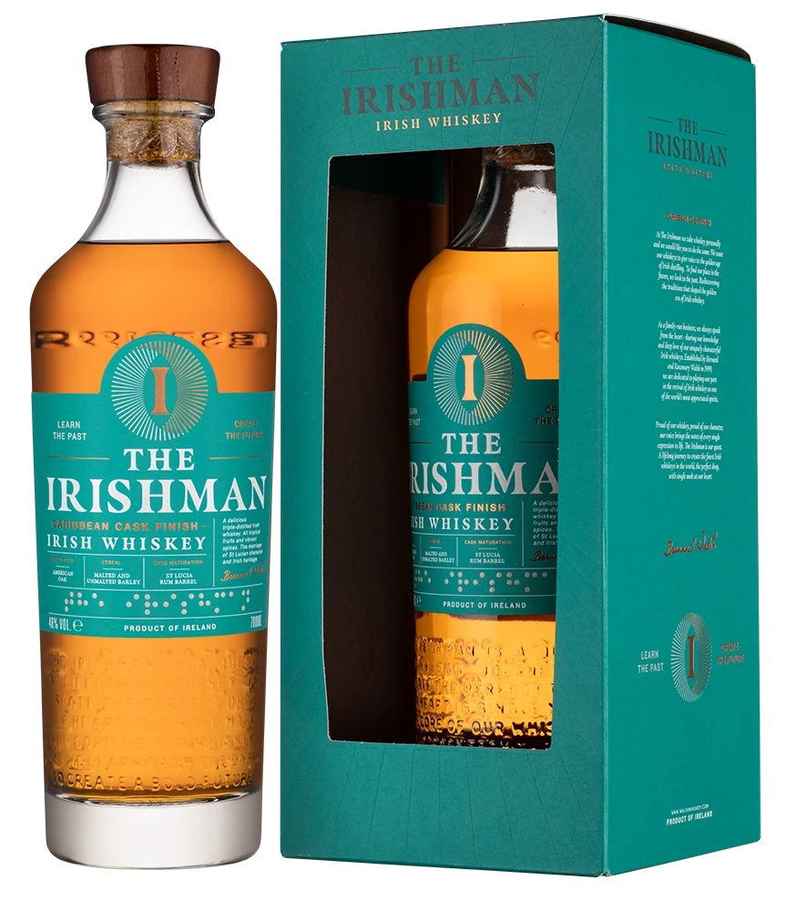 Виски The Irishman Founder's Reserve Caribbean Cask Finish в подарочной упаковке, 0,7 л — Ирландия