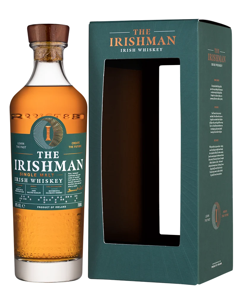 Виски The Irishman Single Malt в подарочной упаковке, 0,7 л — Ирландия