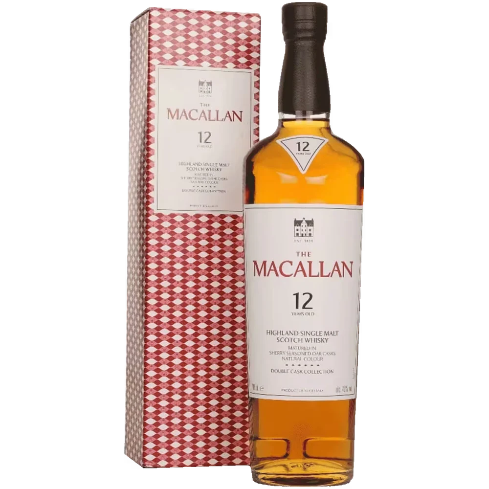 Виски The Macallan Double Cask 12 лет 0,7 л в подарочной упаковке — Шотландия