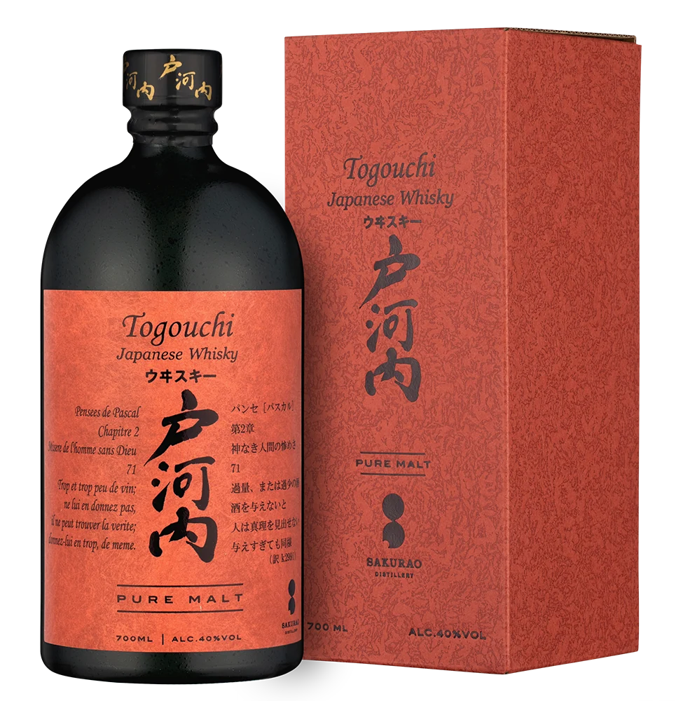 Виски Togouchi Pure Malt в подарочной упаковке, 0,7 л — Япония