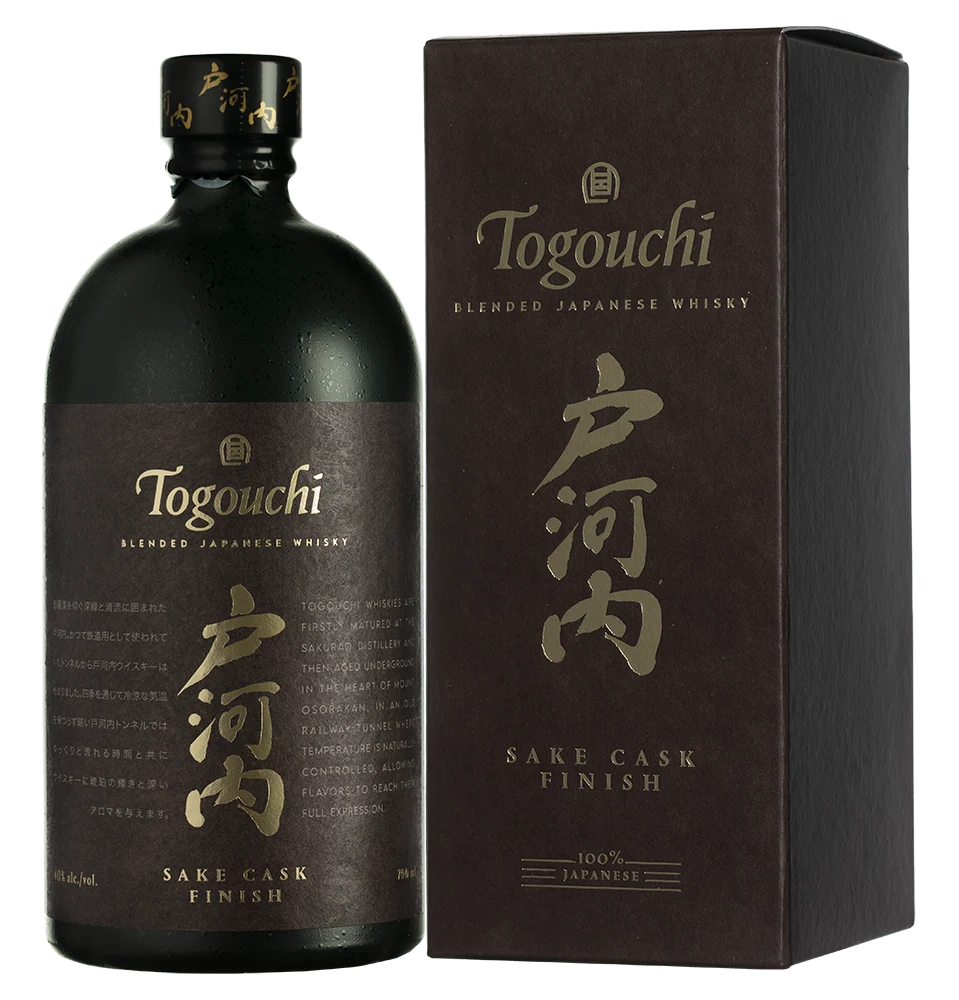 Виски Togouchi Sake Cask Finish в подарочной упаковке, 0,7 л — Япония