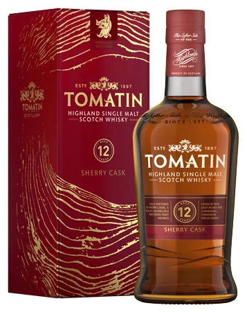 Виски Tomatin 12 years Sherry Cask 40% 0,7 л п/уп — Шотландия