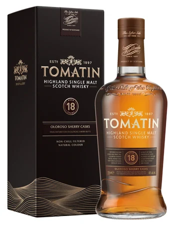 Виски Tomatin 18 years 46%, 0,7 л — Шотландия
