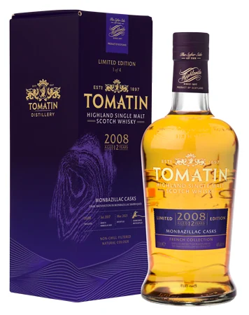 Виски Tomatin French Collection #1 Monbazillac Casks 46%, 0,7 л — Шотландия