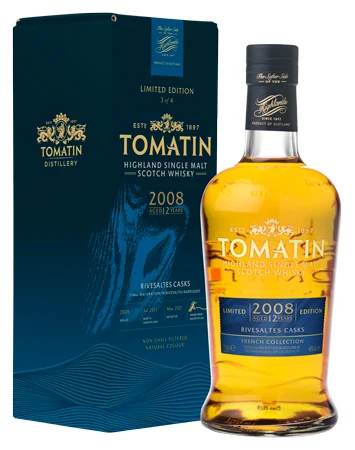 Виски Tomatin French Collection #3 Rivesaltes Casks 46%, 0,7 л — Шотландия