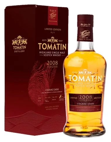 Виски Tomatin French Collection #4 Cognac Casks 46%, 0,7 л — Шотландия