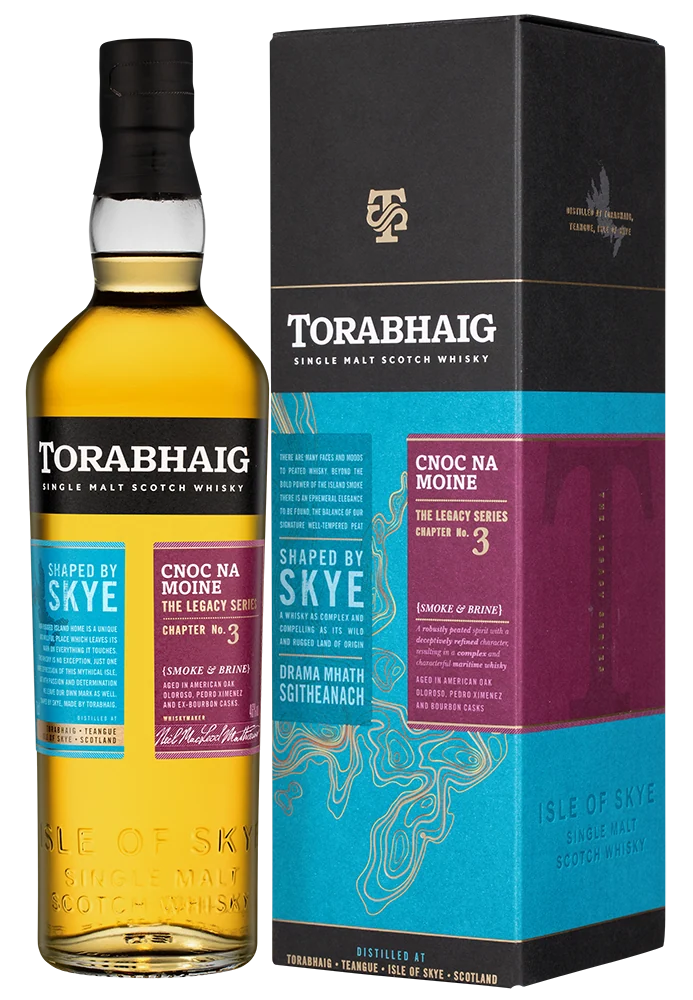Виски Torabhaig Legacy Series Cnoc Na Moine в подарочной упаковке, 0,7 л — Шотландия