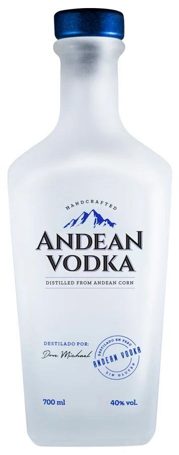 Водка Andean Vodka 40%, 0,7 л — Перу