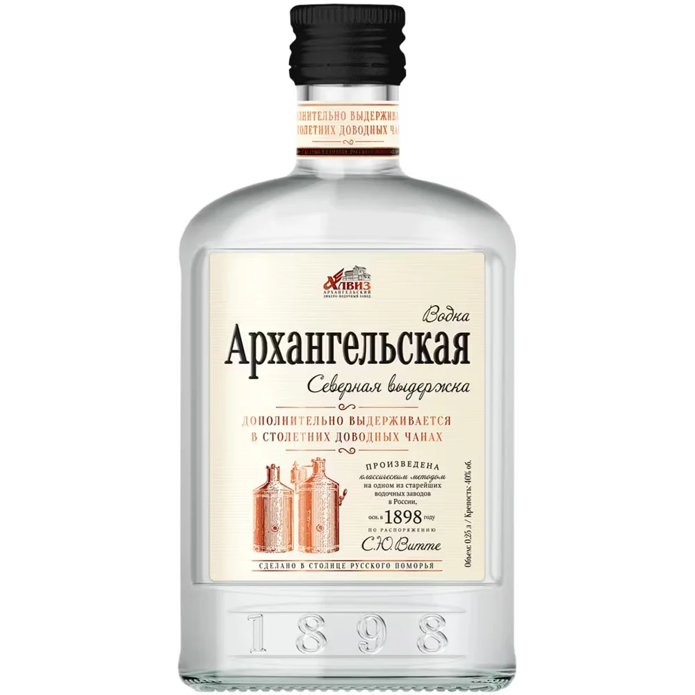 Водка Архангельская Северная Выдержка, 0,25 л — Россия