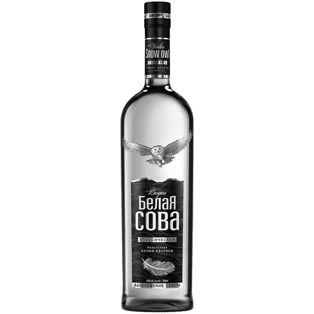 Водка Белая Сова Classic, 0,7 л — Россия