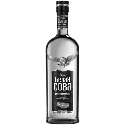 Водка Белая Сова Классическая, 1 л — Россия