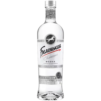 Водка Беленькая, 1 л — Россия