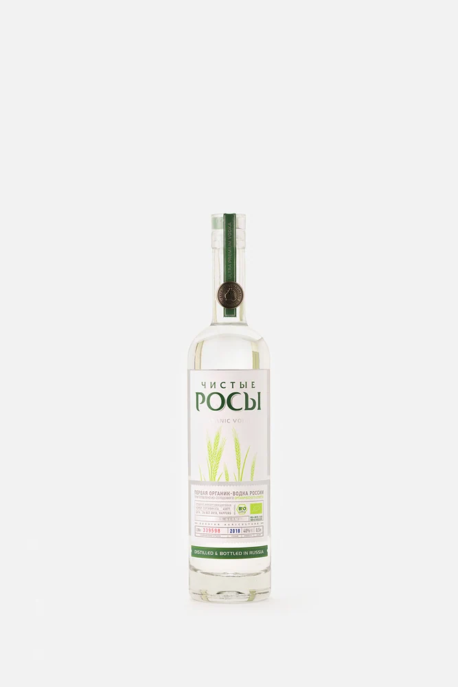 Водка Чистые Росы, 0,5 л — Россия