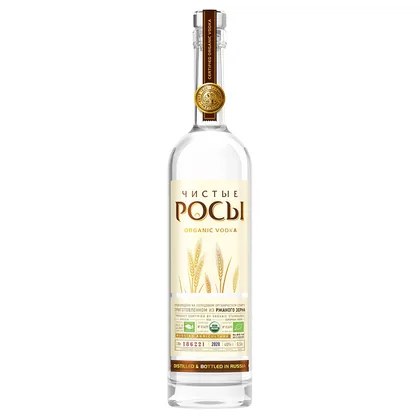 Водка Чистые Росы из ржаного зерна, 0,5 л — Россия