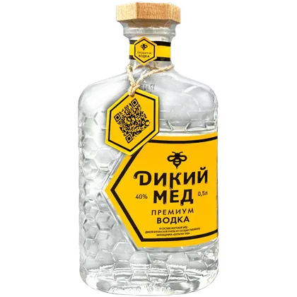 Водка Дикий мёд, 0,5 л — Россия
