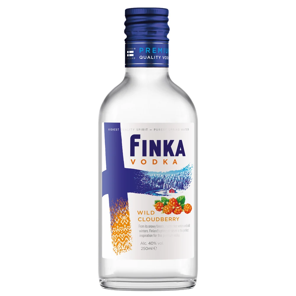 Водка Финка Дикая Морошка, 0,25 л — Россия