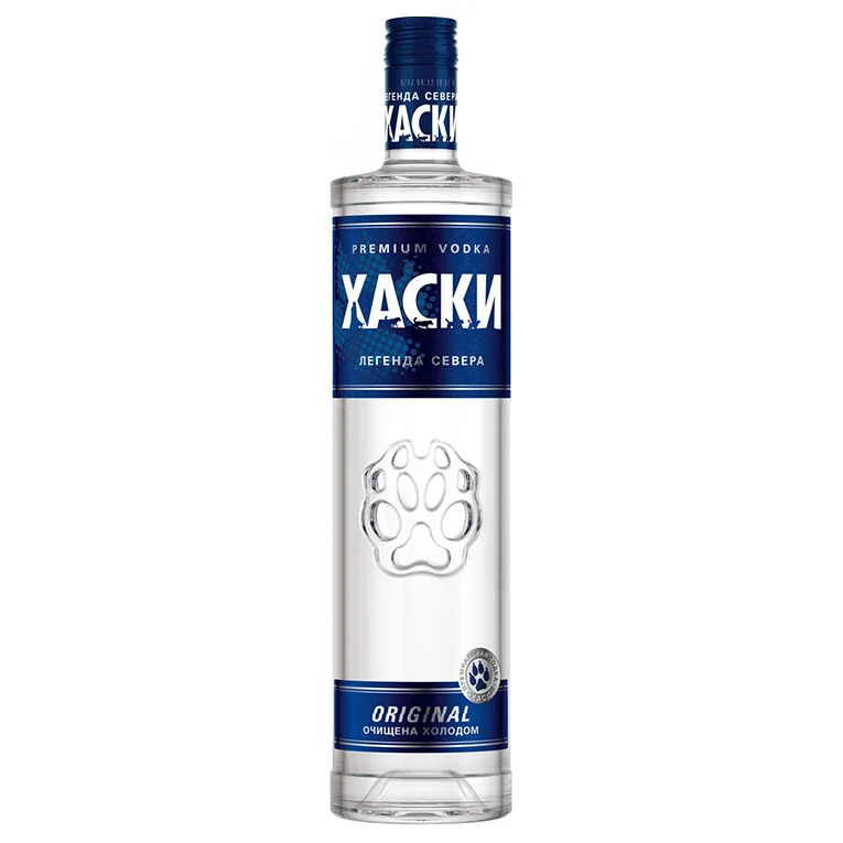 Водка Хаски, 1 л — Россия