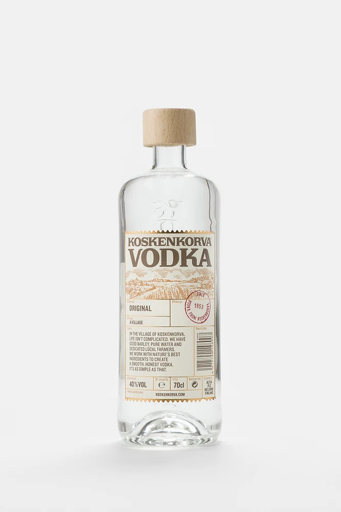 Водка Коскенкорва, 0,7 л — Финляндия