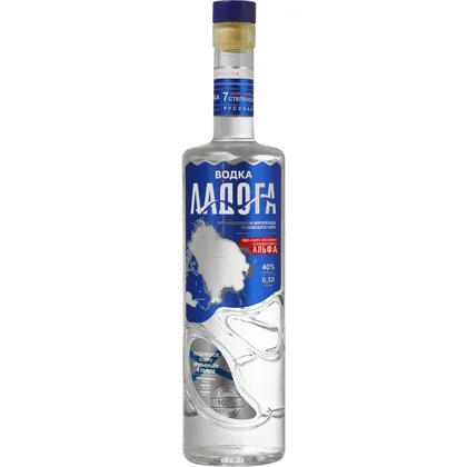 Водка Ладога, 0,5 л — Россия