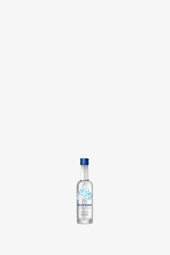 Водка Монблан, 0,05 л — Франция