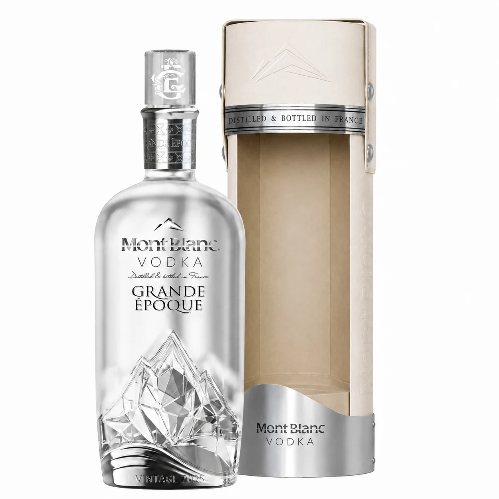 Водка Mont Blanc Grande Epoque (gift box), 0,7 л — Франция