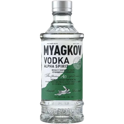 Водка Мягков Альфа, 0,5 л — Россия