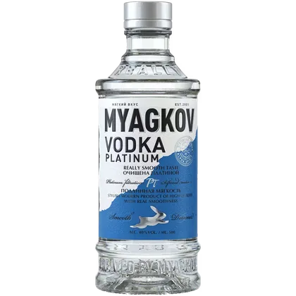Водка Мягков Платиновая, 0,5 л — Россия