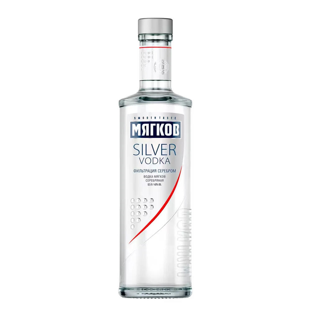 Водка Мягков Silver, 0,5 л — Россия