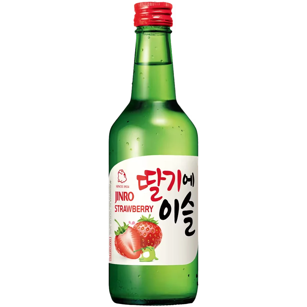 Водка Напиток спиртной Jinro Strawberry Soju, 0,36 л — Южная Корея