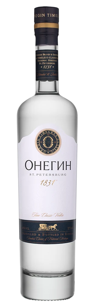 Водка Онегин, 0,375 л — Россия