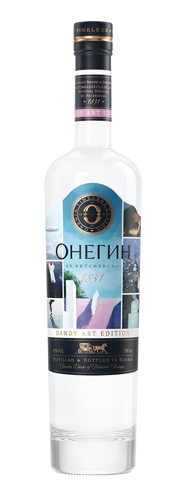Водка Онегин Dandy Art Edition, 0,7 л — Россия