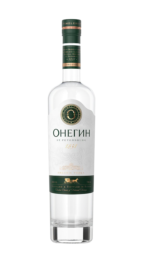 Водка Онегин Органик, 0,5 л — Россия