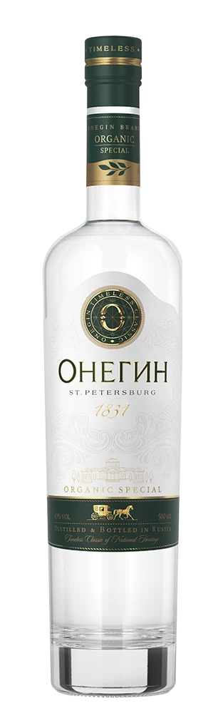 Водка Онегин Органик Special, 0,5 л — Россия