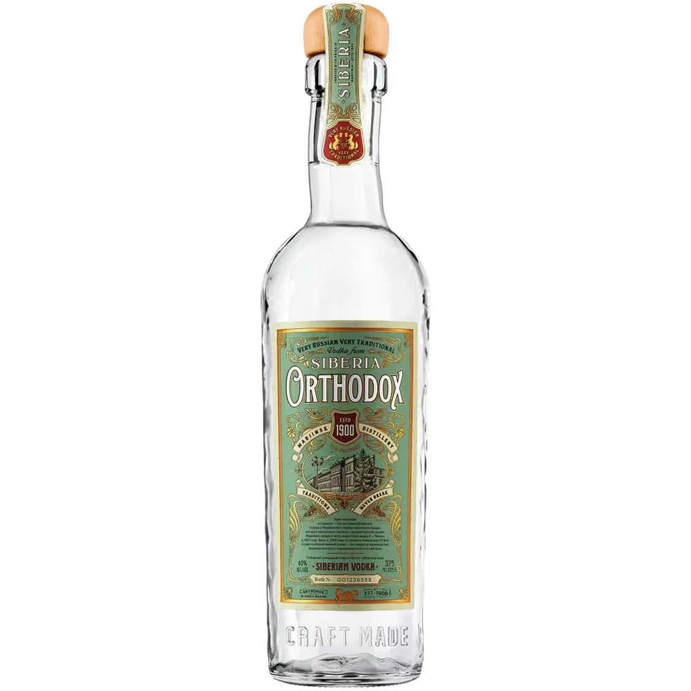 Водка Orthodox, 0,375 л — Россия