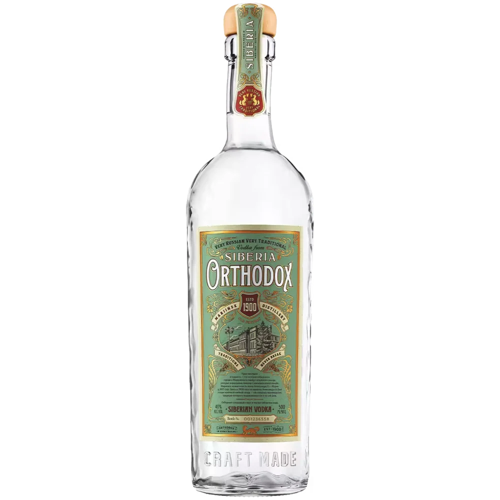 Водка Orthodox, 0,5 л — Россия
