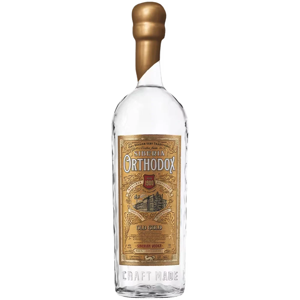 Водка Orthodox Old Gold, 0,5 л — Россия