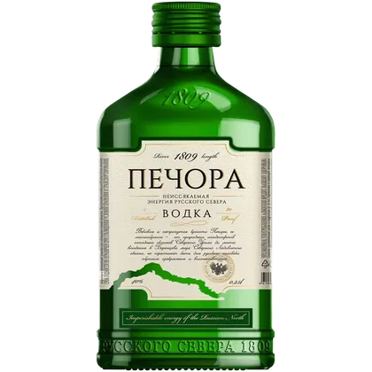 Водка Печора, 0,25 л — Россия