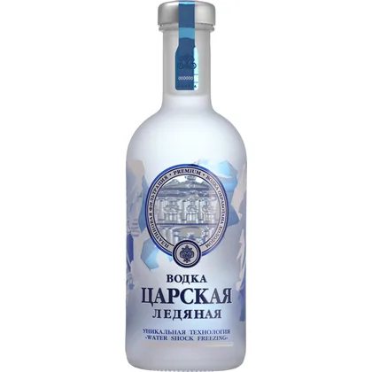 Водка Царская Ледяная, 0,5 л — Россия