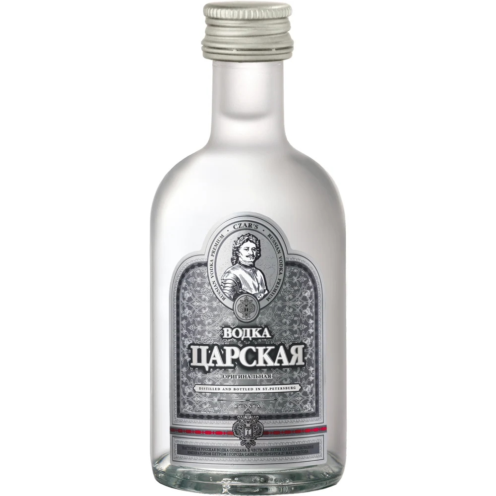Водка Царская Оригинальная, 0,05 л — Россия