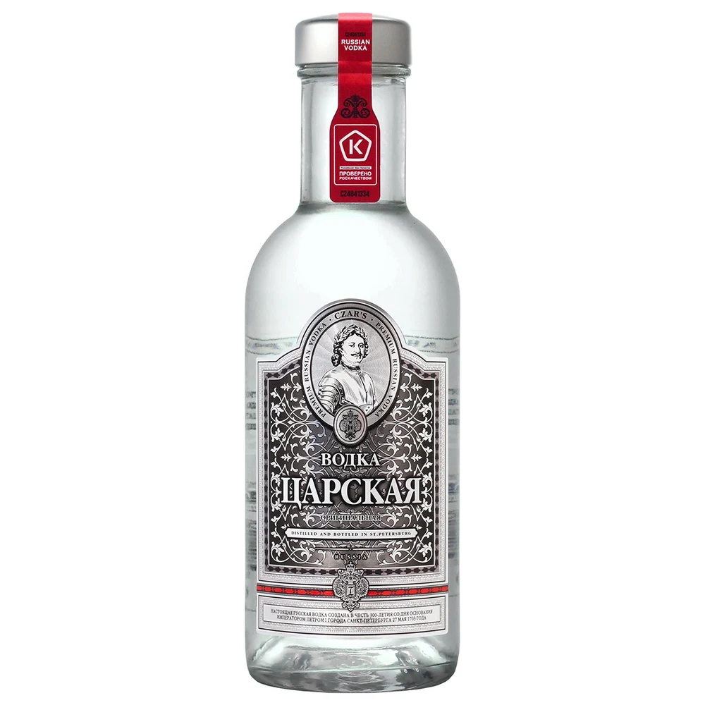 Водка Царская Оригинальная, 0,35 л — Россия