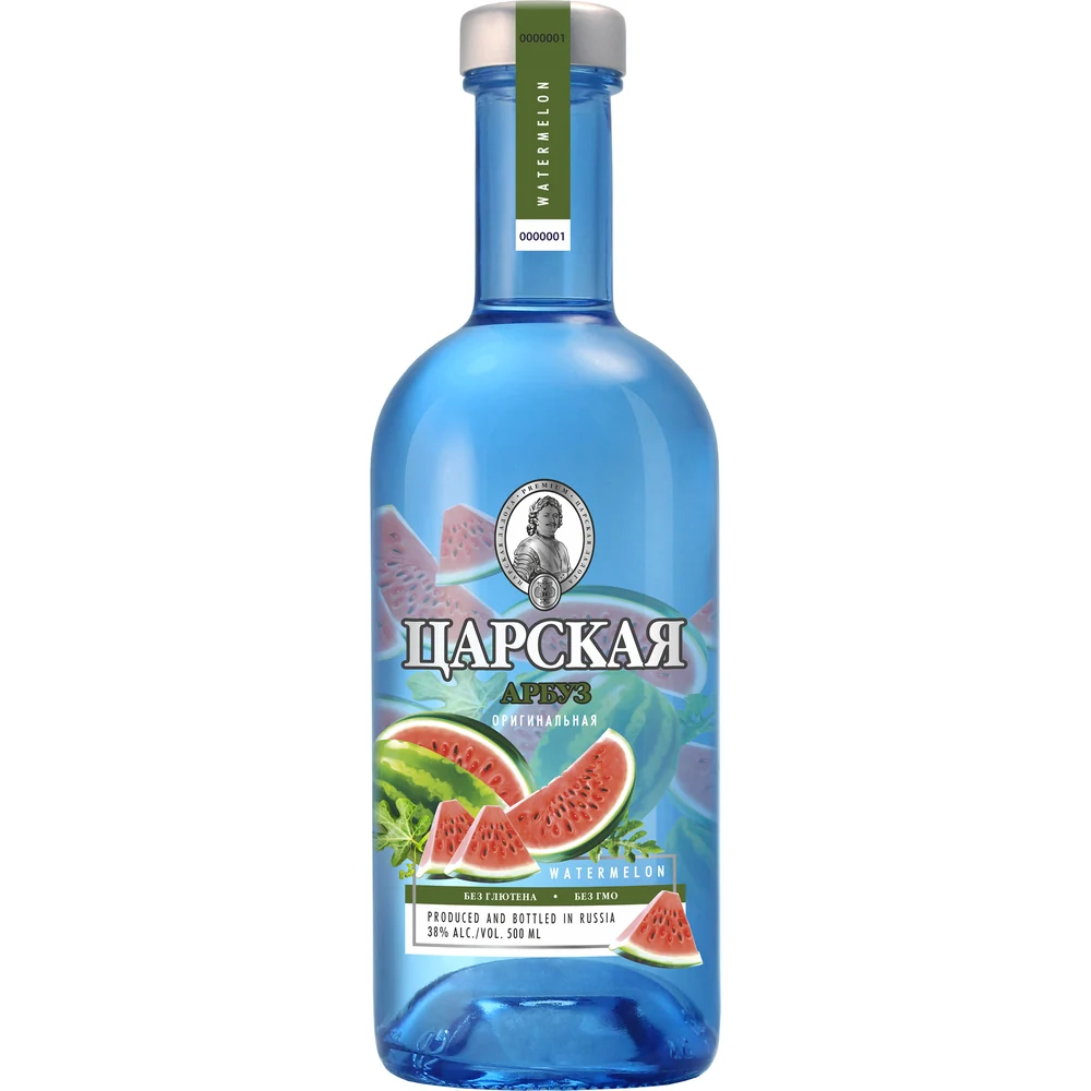 Водка Царская Оригинальная Арбуз, 0,5 л — Россия